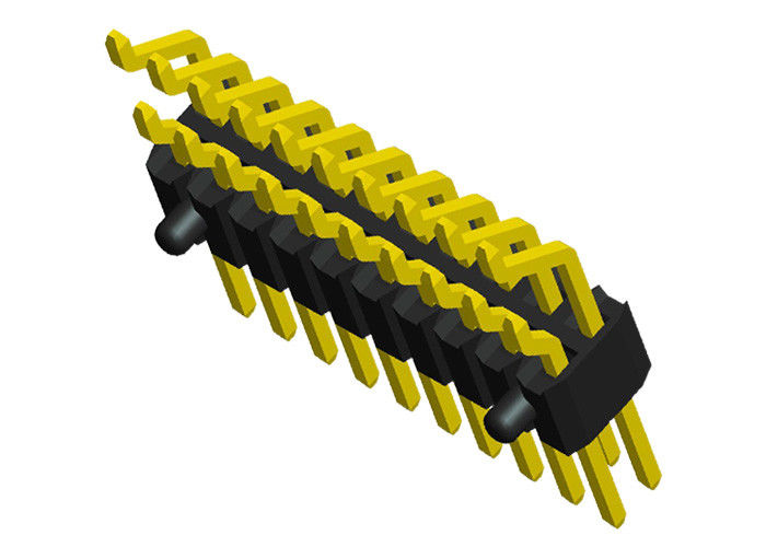 二重列Pinヘッダー横のSMTのタイプ2x20 Pinヘッダーの黒1.27mm