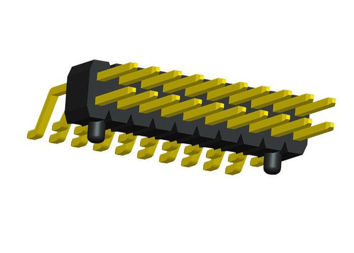 二重列Pinヘッダー横のSMTのタイプ2x20 Pinヘッダーの黒1.27mm
