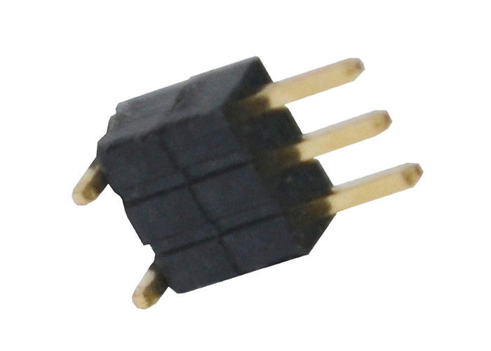 3 Pinの単一の列ヘッダーのコネクター1.27mmの縦の台紙SMTのタイプ