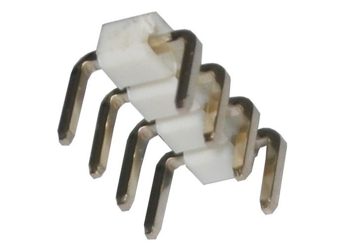 Uのタイプ4 Pinヘッダーのコネクター ピッチ2.54mmの単一の列90度