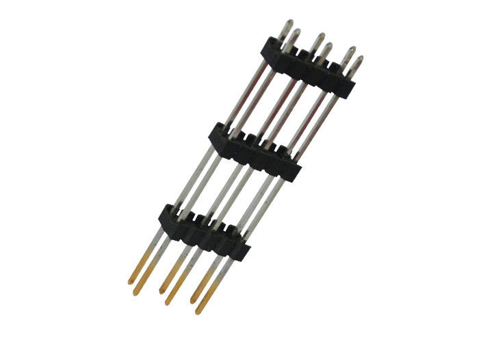 10のPinの二重列Pinヘッダーまっすぐなタイプ2.54 Mmのピッチ ヘッダーの3プラスチック