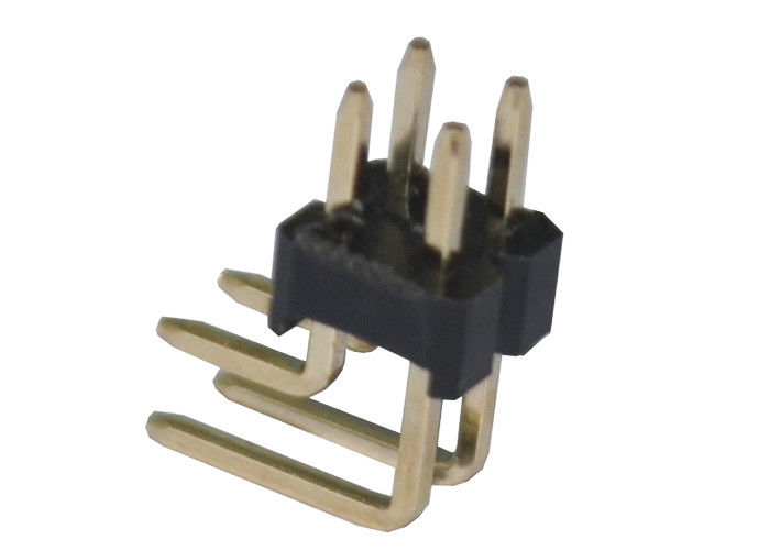 直角の二重列Pinヘッダーのコネクター2.54mm x 2.5mmの絶縁抵抗