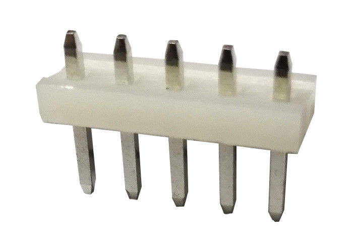 180程度の単一の列Pinヘッダーのコネクター5のピン コネクタ3.96 Mm X 3.2 Mm