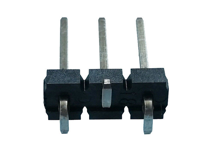 3 Pinの単一の列PinヘッダーのコネクターSMTのタイプ黒5.08x2.5mmピッチ