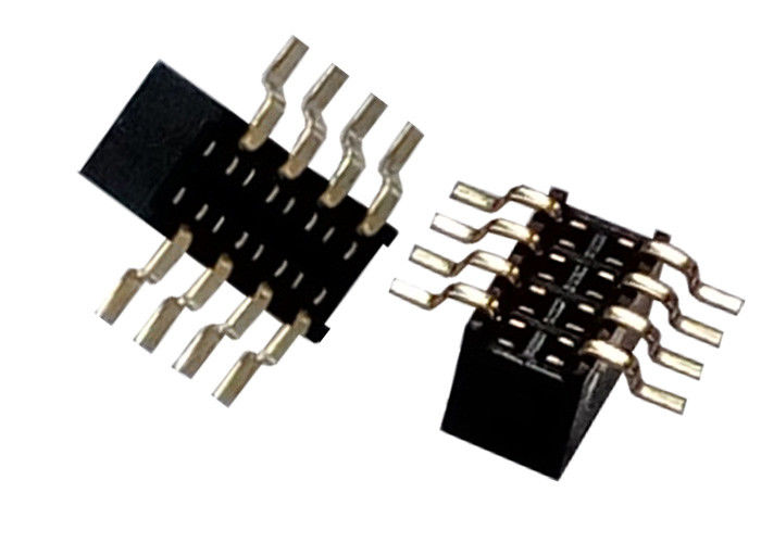 8 Pin女性ヘッダーのコネクターの単一の列SMTのタイプ1.27mm x 3.4mm