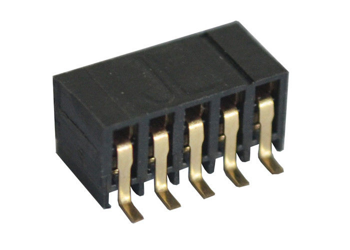 表面の台紙Pinヘッダーの黒2.0mmピッチの単一の列5 Pinの女性ヘッダー