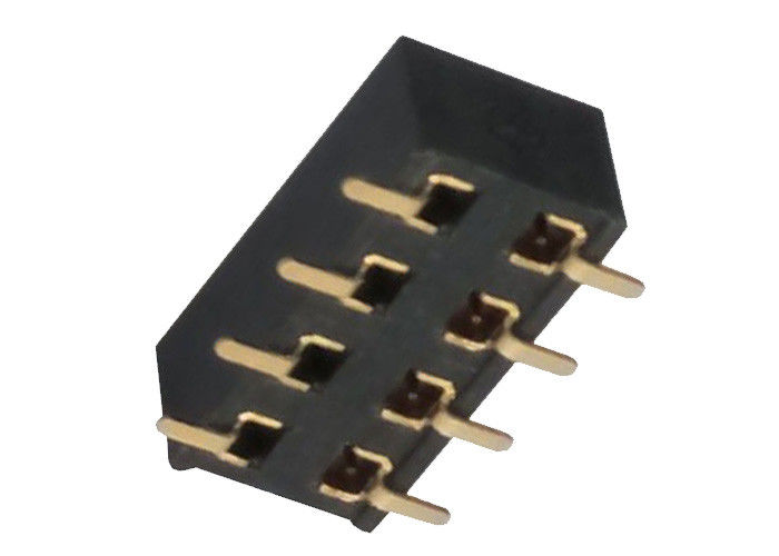 90程度女性PinヘッダーConnector2.54 Mmの倍の列SMTの表面の台紙Pinヘッダー