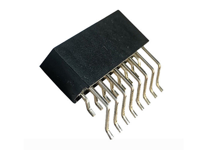 横の二重列女性ヘッダーのコネクター2.54mm SMTのタイプ16 Pin