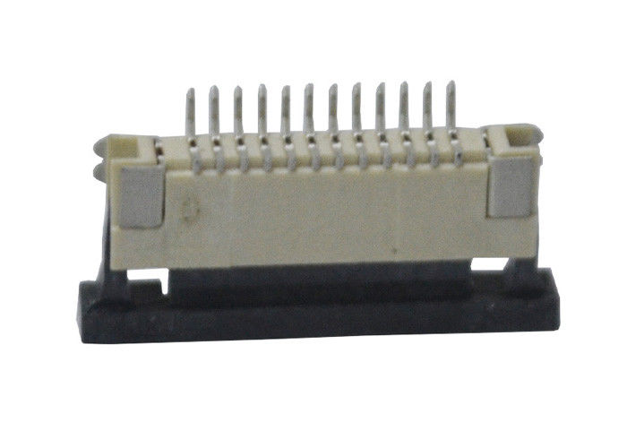 適用範囲が広いプリント基板のための垂直12 Pin FFC FPCのコネクター0.5mm