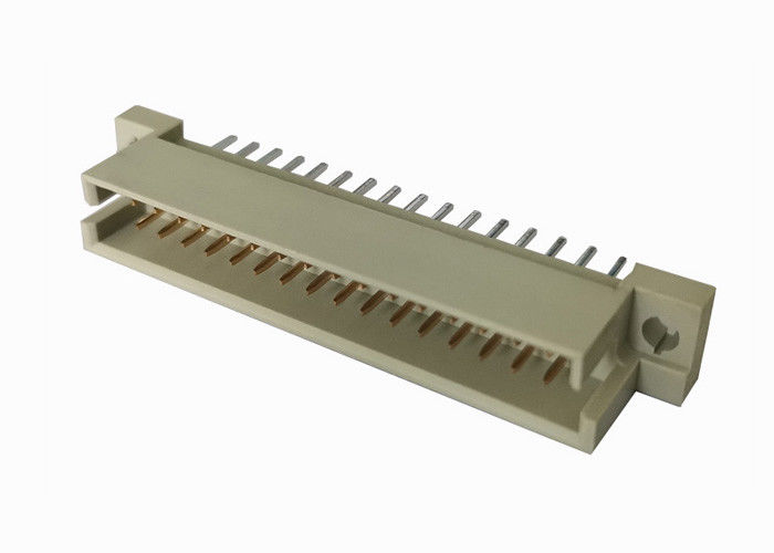まっすぐなDIN 41612のコネクターPCBの男性ヘッダー ニッケル上の180度の金/錫