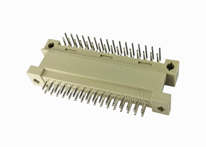 まっすぐなDIN 41612のコネクターPCBの男性ヘッダー ニッケル上の180度の金/錫