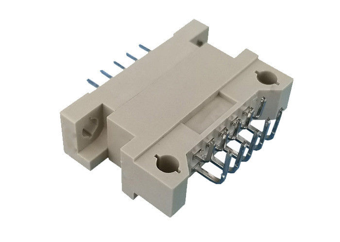 PCB板のための女性のまっすぐな2x5 PinヘッダーDIN 41612 180 Degreの二重列