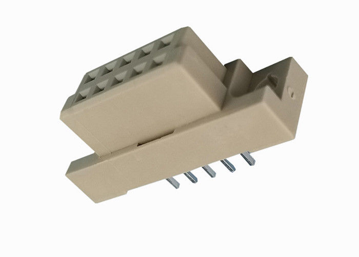 180程度DIN 41612のコネクター2の列ヘッダー2x5 Pinの真鍮の接触材料
