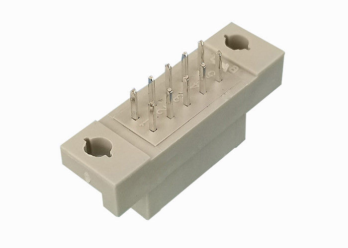 180程度DIN 41612のコネクター2の列ヘッダー2x5 Pinの真鍮の接触材料