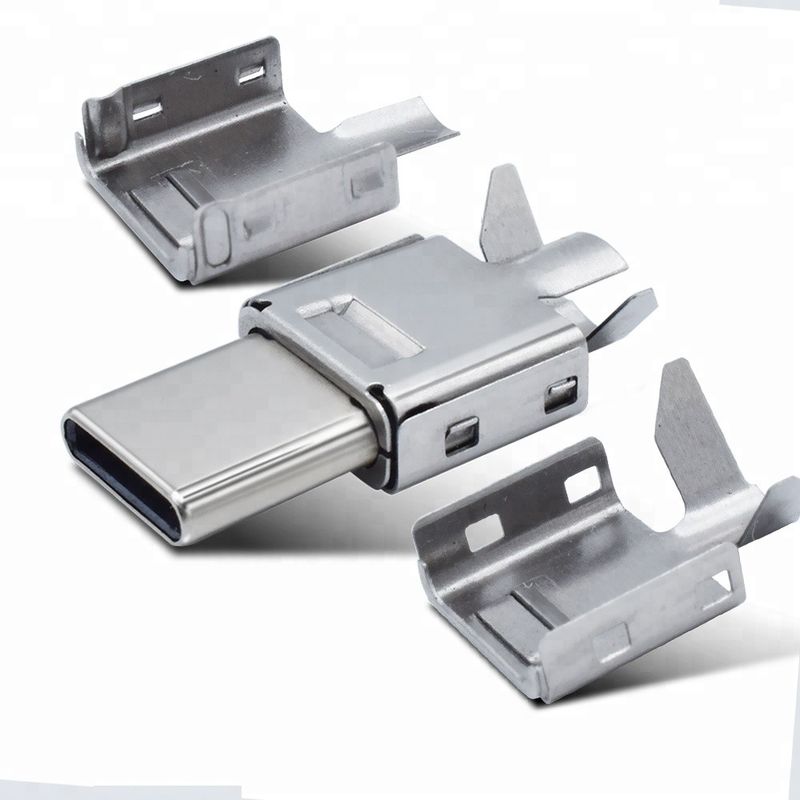 充満機能100%完全なテストが付いている男性24 Pin USB Cのコネクターの銅