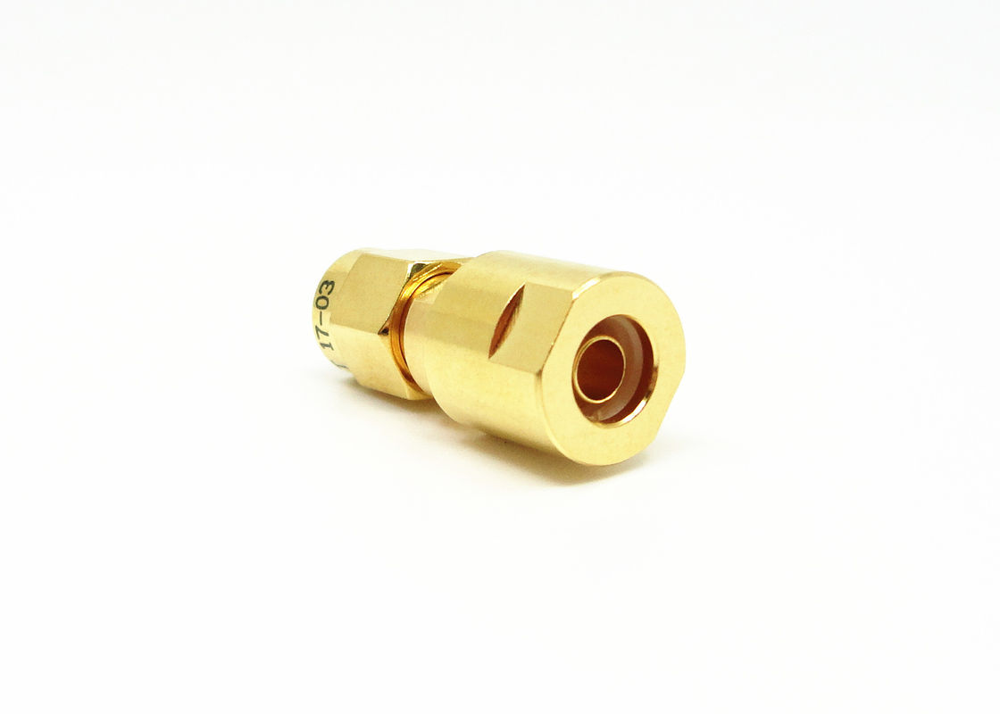 小型サイズのLMR200 MF147B CXN3449ケーブルのための真鍮の男性SMAのコネクター