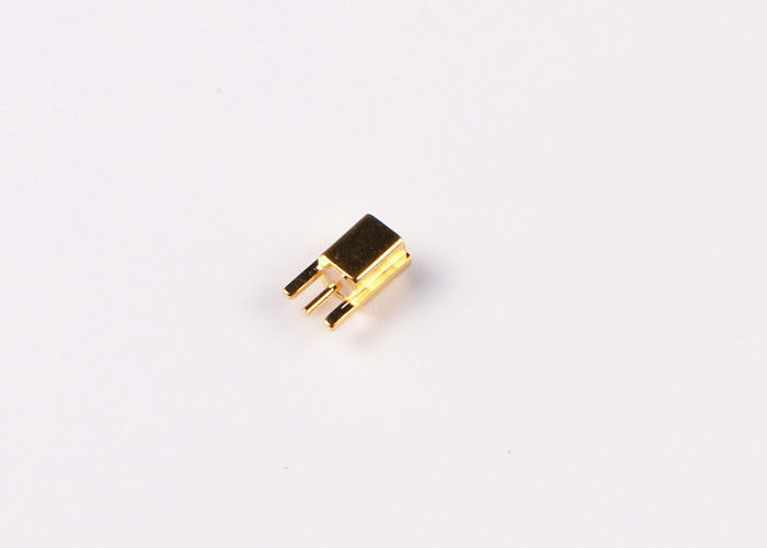 PCBの台紙のための男性プラグMCX RFのコネクターの真鍮ケーブルの同軸コネクタ