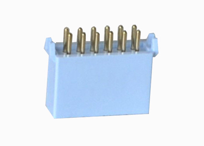 青いすくい12 Pinヘッダーのコネクターのまっすぐな箱180度のタイプ2.54mmピッチ