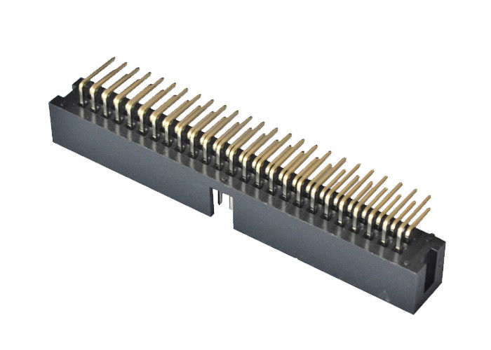 直角PCBのコネクター90度箱のタイプ2.54mmピッチ50 Pinヘッダー