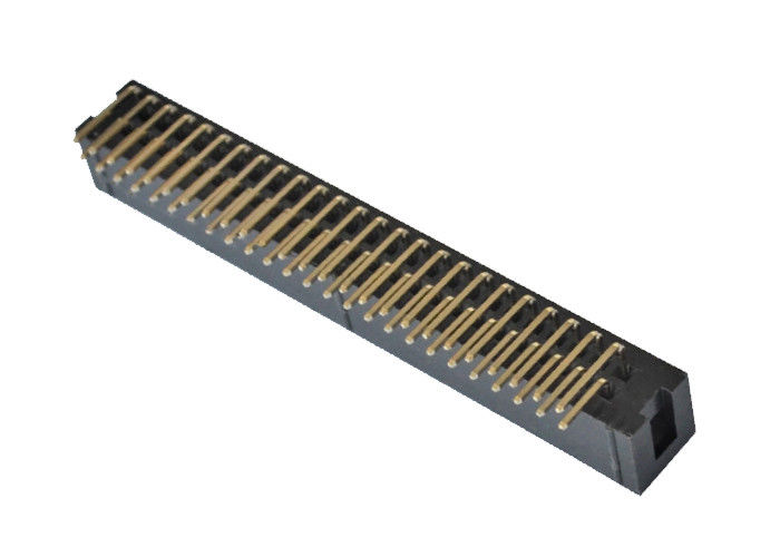 直角PCBのコネクター90度箱のタイプ2.54mmピッチ50 Pinヘッダー