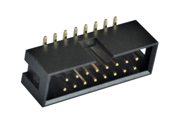 男性箱ヘッダーのコネクター2.54mmピッチSMTのタイプPBT/PA6Tの絶縁体材料