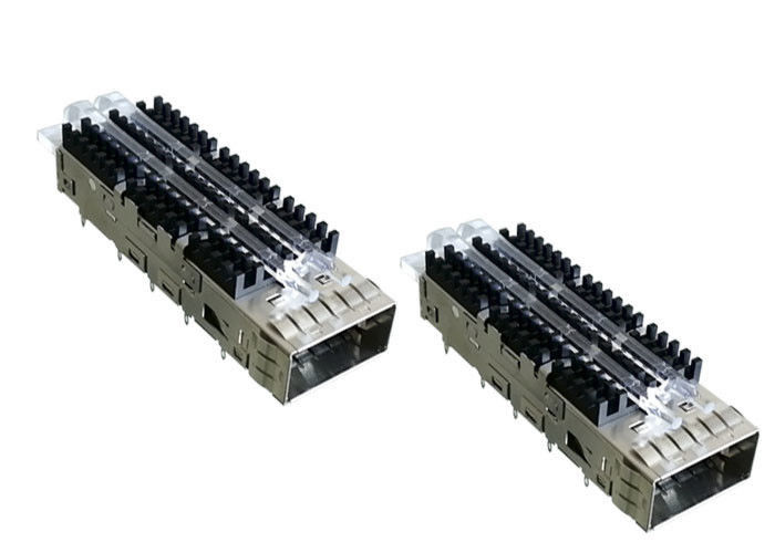 QSFP14光学モジュールのためのQSFPのおりSFPのおりのコネクターの単一の港