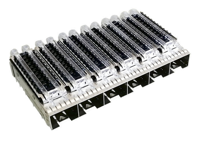 おりの表面SFPのおりのコネクター1 x脱熱器インジケータ・パイプと連動6