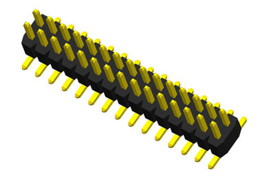 2列Pinヘッダーのコネクターの単一のプラスチックSMTタイプPCBのピン コネクタ1.0mm