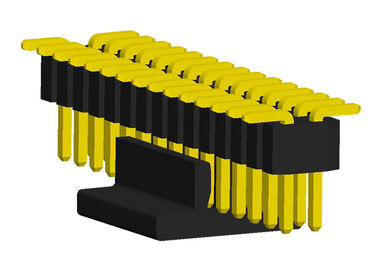 1.0mmのオス・コネクタPinヘッダーの帽子の縦の台紙2x15の倍の列30 Pin