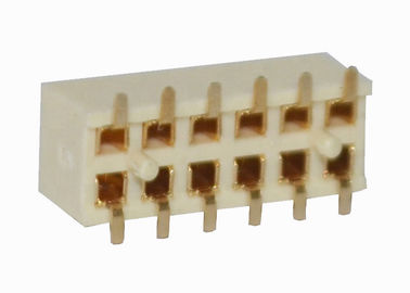 12 Pinヘッダーのコネクター女性PCBのコネクターの二重列SMTのタイプ2.0mmピッチ